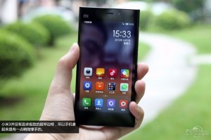 Immagini dello Xiaomi Mi3 display