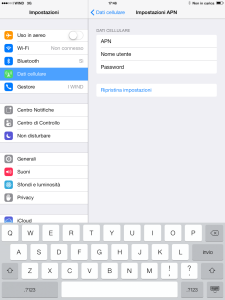 iOS7 APN gen - iPad