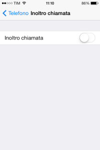 come trasferire le chiamate con iphone