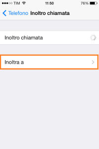 come trasferire le chiamate con iphone