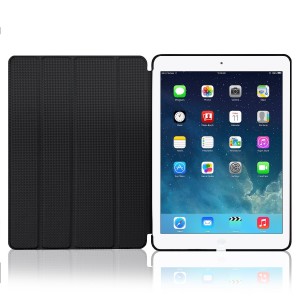 cover ipad air - IVSO  Slim Smart Cover Carbon Fiber