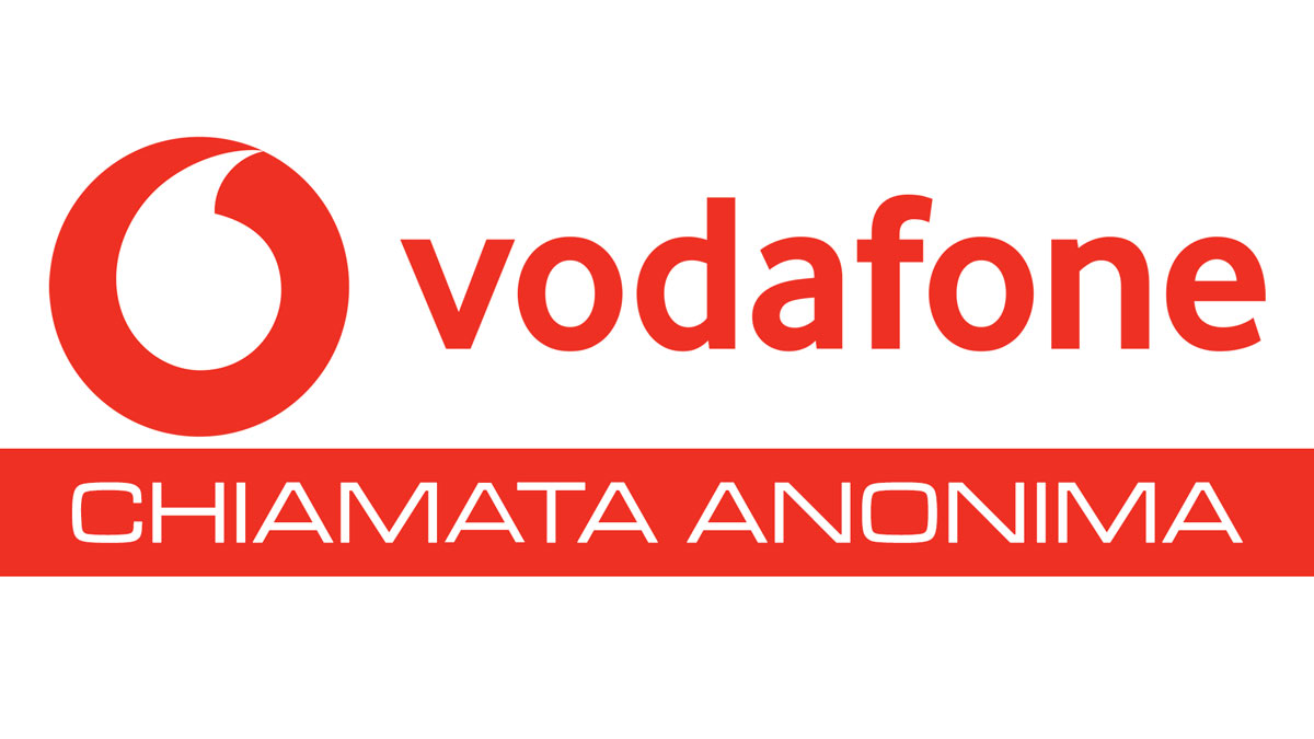 chiamata anonima vodafone