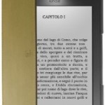 Cover Kindle con luce LED colore verde