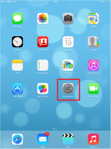 Impostazioni - Come configurare internet APN Postemobile su iPad iOS8