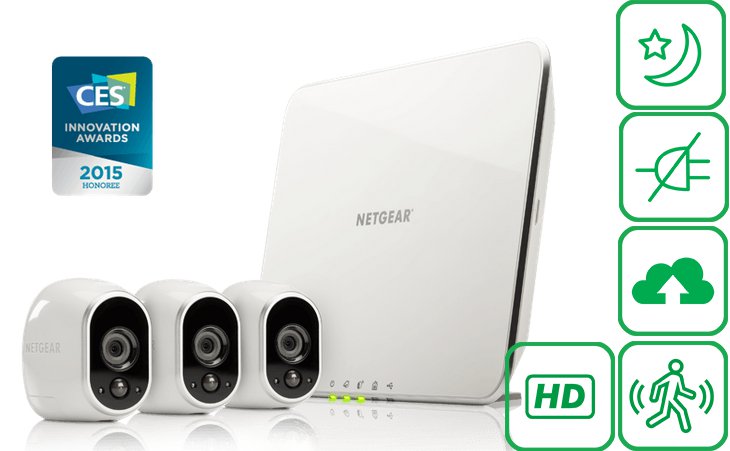 Arlo KIT Netgear per video sorvegliare casa