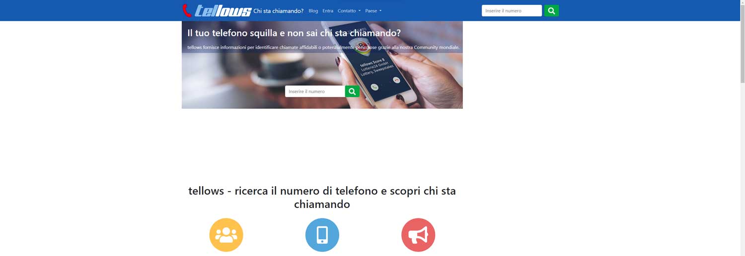 come scoprire chi ti ha chiamato con tellows